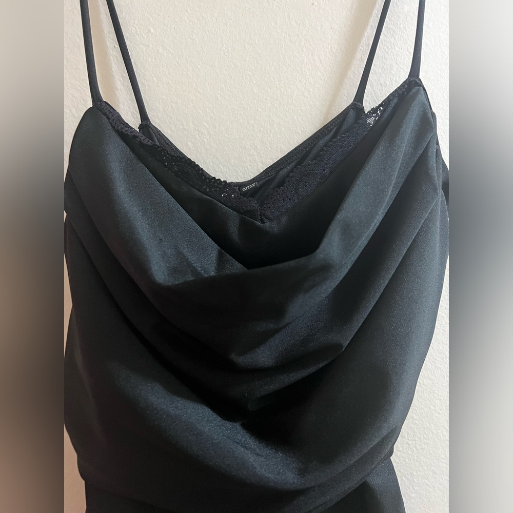 Black stretchy dress